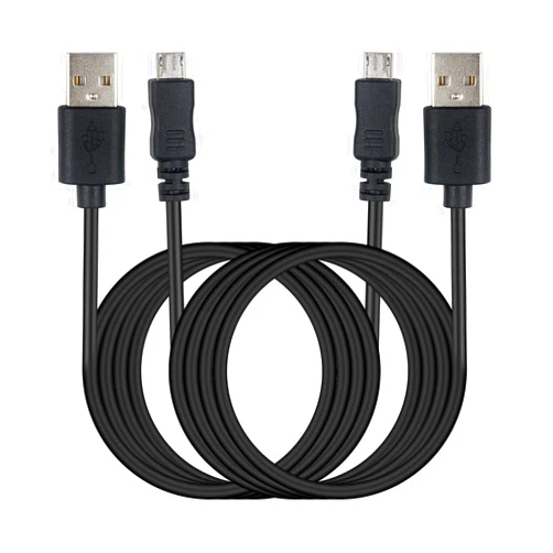 YEKELLA 2Pack USB Cable for Logitech Ultrathin Keyboard Computer/Sync/Charger Cable (6 Feet)