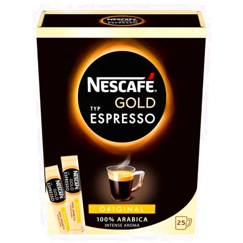 NESCAFÉ Nescafe Gold Espresso Instant coffee 25 Sticks