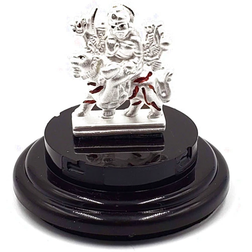 Balaji 999 Pure Silver Ambe/Durga MATA Idol/Statue/Murti (Figurine #02)