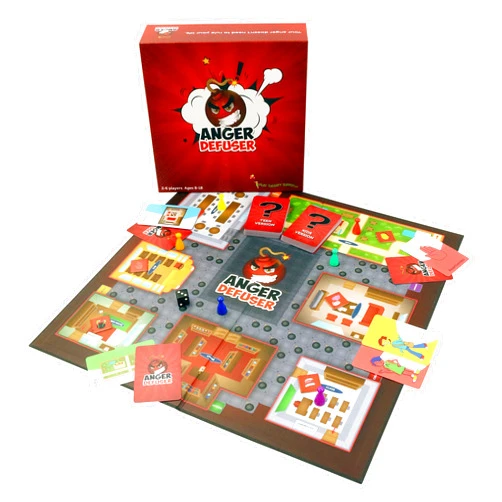 PlayTherapySupply Anger Defuser: The Fun Anger Management Game for Kids and Teens
