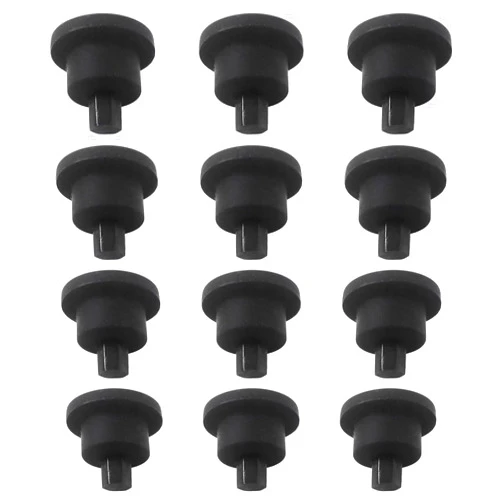 Bryzantine 12 Pack Stove Grate Rubber Feet Replacement Fit for Wolf for Subzero Gas Cooktop Range Burner Rubber Grate Bumper Pads