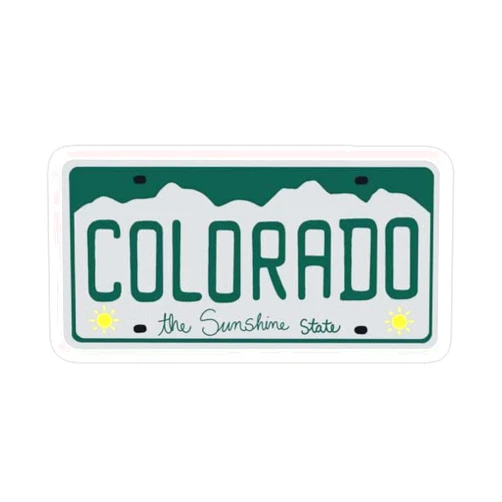 SSTS PRINT USA All State License Plate Sticker |Vinyl| Decal Wall Laptop Waterbottle Sticker 5