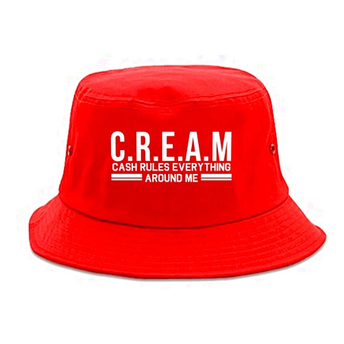 Kings Of NY Cream Cash Rules Everything Around Me Bucket Hat