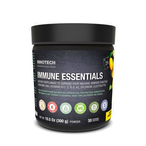 Innotech Nutrition Solutions Immune Essentials, 300 Gram - Lemon Flavour