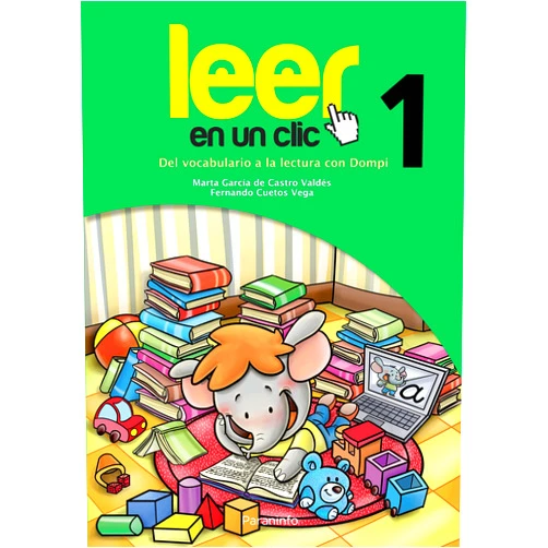 Spanish Edition by FERNANDO CUETOS VEGA (Author), MARTA GARCIA DE CASTRO VALDES (Author), MARIA DEL MAR ARNEDO FERNANDEZ (Author), PAULA MARIA MUÑIZ RODRIGUEZ (Author), MARIA FERNANDEZ-OJANGUREN LLANES (Author), ELENA RODRIGUEZ VILLAR (Author), LEONOR SUAREZ ESPINA (Author) & 5 more LEER EN UN CLIC LIBRO DE LECTURA 1º CURSO: Rústica