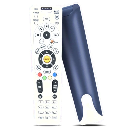 WDZP Replacement Remote Control for DIRECTV RC65 / RC65X / RC65RX / RC66 / RC66X 4-Device LCD LED HDTV A/V Receiver, Compatible with H20 HR20 H21 HR21 HR22 H23 HR23 H24 HR24 H25 R15 R16 R22 D11 D12