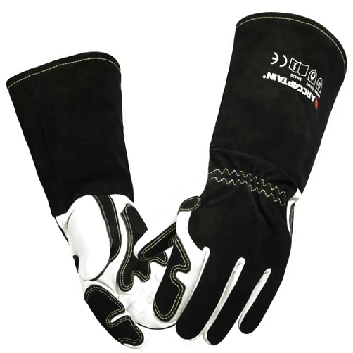 ARCCAPTAIN Tig Welding Gloves: Premium Goatskin Grain Leather, Dexterity, Comfort, Duralble Tig Gloves for Work Protection