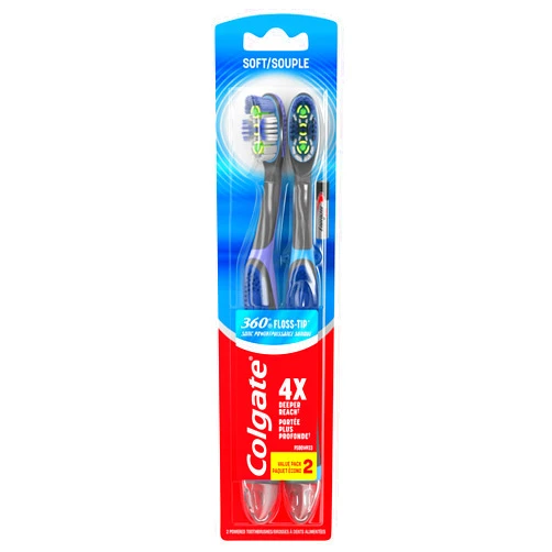COLGATE Electric Soft Battery Powered And 360 Degree Plastic