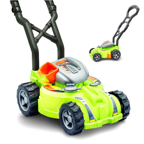 Lanard Tuff Tools : Power Mower - Kids Lights & Sound Toy, Mega Yard Tool, Realistic Action Yard Work Toy, Battery Powered, Ages 3+