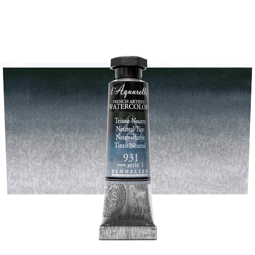 Sennelier l'Aquarelle Watercolour 10ml Tube S1 - Neutral Tint (931)