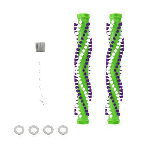 QINAN for Bissell ProHeat 2X Revolution Pet Pro Roller Brush Assembly Compatible 1986 1964 19862 Replacement Part Number #1611133（2 pack green）