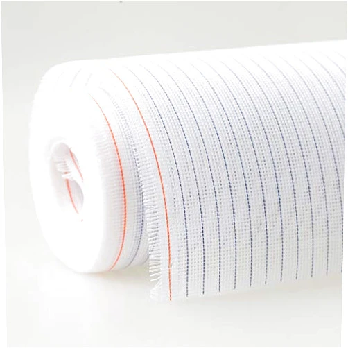 AIBOAT 50x33cm 14CT Disposable Cross Stitch Fabric Canvas Cloth Pumping Waste Canvas DIY Handmade Embroidery- (Size: 50x33cm)