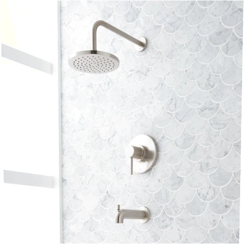 Signature Hardware 483902 Lexia Pressure Balance Tub and Shower Set - Chrome