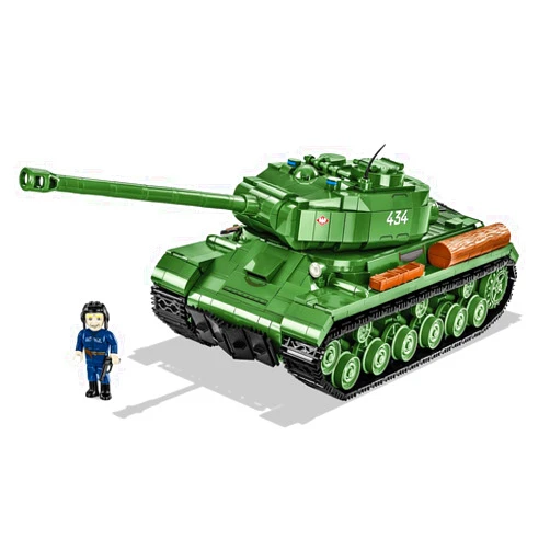 COBI Historical Collection WWII is-2 Heavy Tank (3-in-1) Tank, Army Green