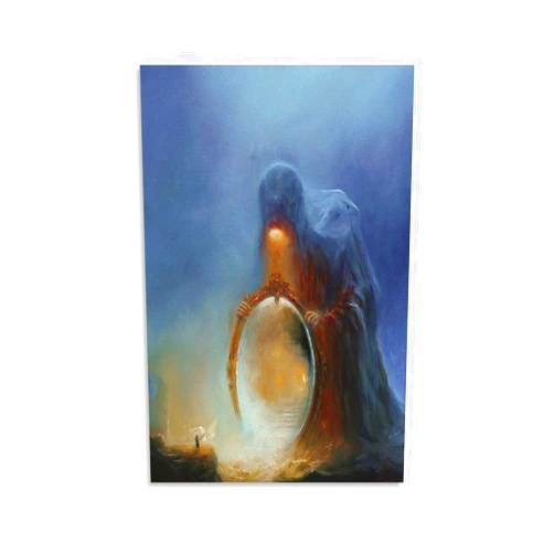 GERRIT Mariusz Lewandows Art Poster Skull And Reaper Surreal Poster Canvas Wall Art for Posters For Room Aesthetic And Decor 4Canvas Painting Posters And Prints Wall Art Pictures for Living Room Bedroom Dec