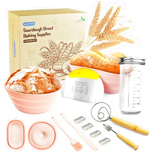 DAFONSO Sourdough Starter Kit, Round 9