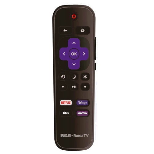 ULTRA PARTS OEM Replacement Remote Control Compatible with All RCA Roku TV Smart TVs【Only Works with RCA Roku TV, Not for Roku Stick and Roku Box】 (Netflix/Disney Plus/Apple TV+ / HBO Max)