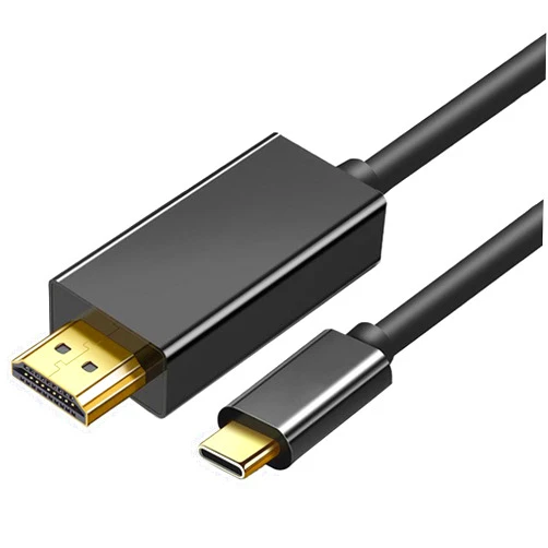 Veenajo USB C to HDMI Cable (4K@60Hz), USB Type C to HDMI Cable, for iPhone 15 Pro/Max, for MacBook Pro/Air 2023, for iPad Pro, for Surface Book 2 and Galaxy S23 ﻿