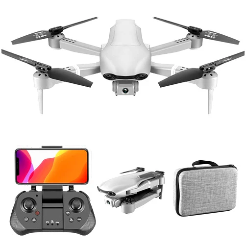 ASASX Drone with Double Camera for Adults 4K UHD, Auto Return, 5GHz FPV RC Quadcopter Follow Me, Waypoints, Circle Fly.