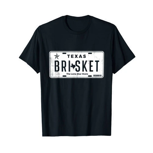 Funny BBQ & Grilling Shirts Texas Brisket - Pitmaster BBQ Lover Smoker Grilling T-Shirt
