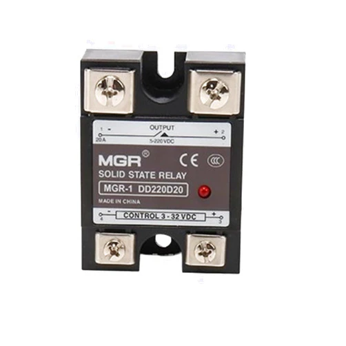 LCWLYOBM 1pcs Solid State Relay MGR-1 DD220D20