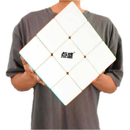 ZY-Wisdom Super Cube 3x3x3 Big Cube Stickerless Speed Cube 18.8cm Large Cube Puzzle Magic Cube Toy 2023 Upgraded Version…