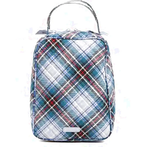 Vera Bradley Women's Lunch Bunch Lunch Bag Recycled Cotton One Size 26817-17867 snowy plaid