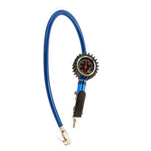 ARB ARB605A Tire Pressure Monitor Inflator and Deflator with Analog Gauge and Flexible Hose in Blue