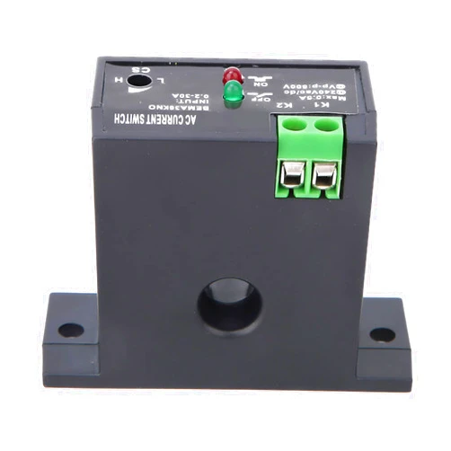 Yosoo AC Current Sensing Switch Flameproof Adjustable 0. Flameproof Adjustable 0.2~30A IP30 Self Powered Sensing Switch (Normally Open)