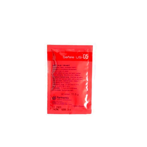 Craft A Brew - Safale US-05 Yeast - American Ale Dry Yeast - For American Ales - Ingredients for Home Brewing - Beer Making Supplies - [1 Pack]