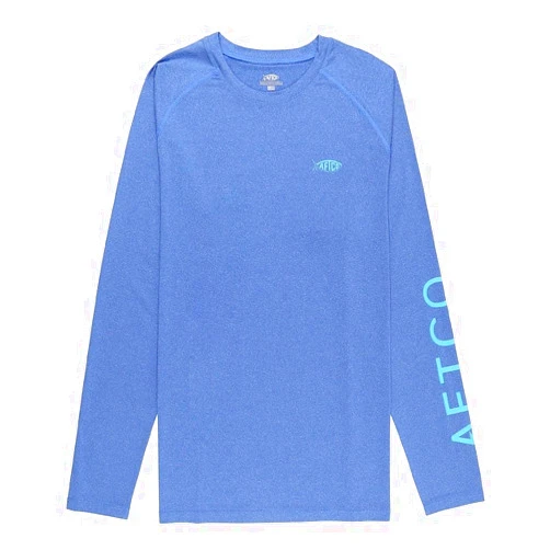 AFTCO Samurai Heathered Long Sleeve Shirt