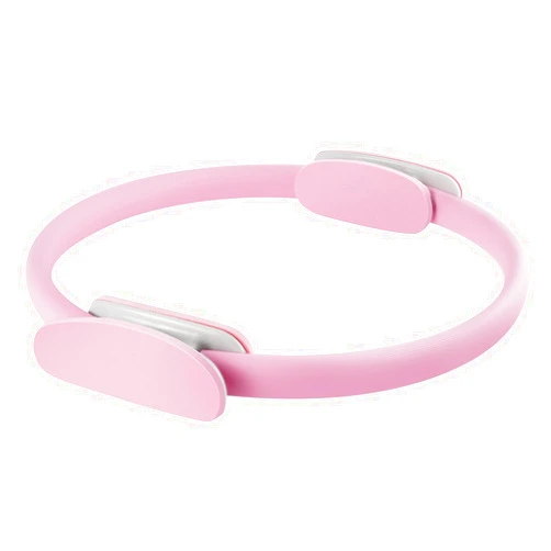 Quorvella Pilates Ring 15 Inch Magic Circle Ring, Dual Padded Handles Pilates Rings Circle, Adjustable Yoga Ring