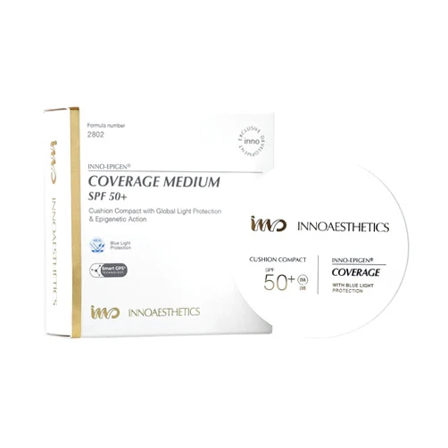 INNOAESTHETICS EPIGEN COMPACT FOUNDATION MEDIUM COVERAGE UVP 50+ (INNO-DERMA)