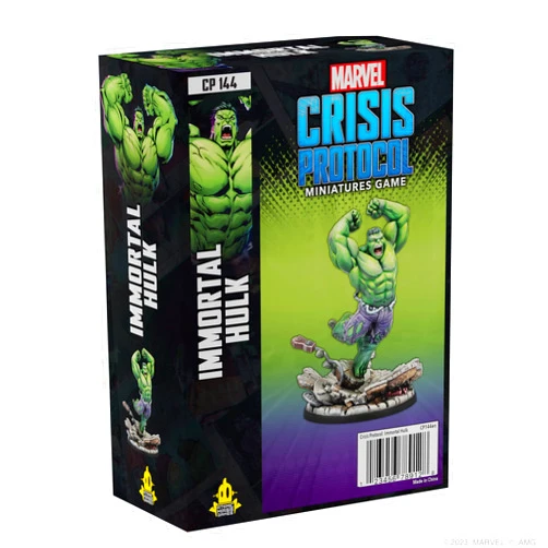 Atomic Mass Games Marvel: Crisis Protocol Immortal Hulk CHARACTER PACK - Unleash the Eternal Smash! Tabletop Superhero Game, Ages 14+, 2 Players, 90 Minute Playtime, Made by Atomic Mass Games