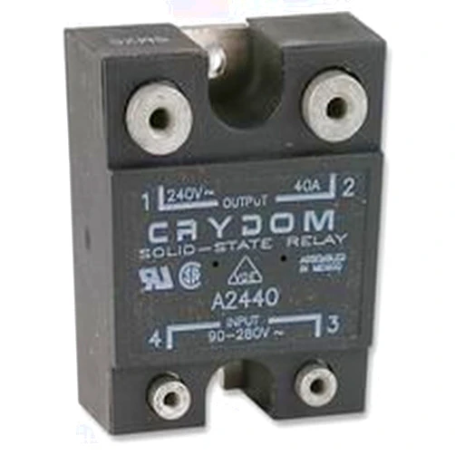 SENSATA/CRYDOM - A2440 - Solid State Relay, SPST-NO, 40 A, 280 VAC, Panel, Screw, Zero Voltage Turn On