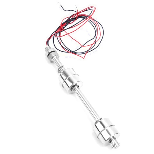CYTGOUPER Water Level Sensor Stainless Steel Double Ball Float Switch,Automatic Water Level Switch Float Switch for Tank Pool (Floating Body 150mm)
