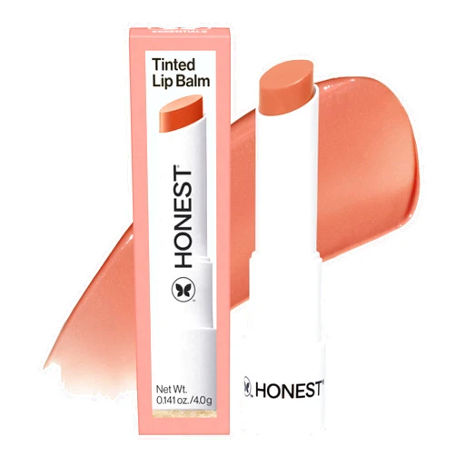 Honest Beauty Moisturizing Vegan Tinted Lip Balm | Antioxidant-rich Acai Extracts + Avocado Oil | Paraben Free + Cruelty Free | Lychee Fruit