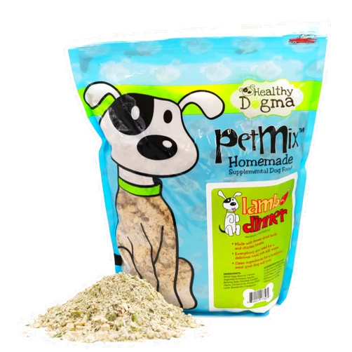 Healthy Dogma - PetMix Dehydrated Dog Food - Lamb Dog Food - Raw Dog Food - Grain Free, Clean Ingredient Dog Food - No Preservatives, Homemade Dog Food Lamb Dinner (10 lbs)
