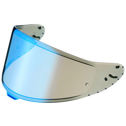 Shoei CWR-F2PN Visor (Iridium Blue, One Size)