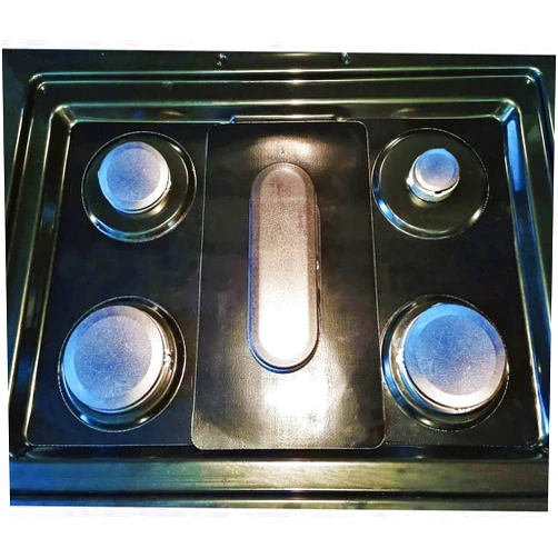 Premium-Plus Premium Plus Stove Protectors for KitchenAid Gas Range Model KFGG504KPS, Custom Cut, Easy to Clean Stove Liner, Made in the USA.