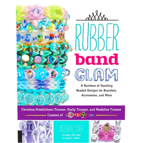 By Christina Friedrichsen-Truman (Author), Emily Truman (Author), Madeline Truman (Author) & 0 more Format: Kindle Edition Rubber Band Glam: A Rainbow of Dazzling Beaded Designs for Bracelets, Accessories, and More - Interactive! Includes QR codes to project videos!