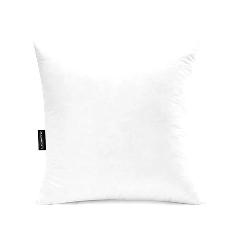 JA COMFORTS 28×28 Premium Goose Down Feather Throw Pillow Inserts(Set of 1)-5% Down Filling,High Filling Weight,250 TC Cotton Cover, Square, White