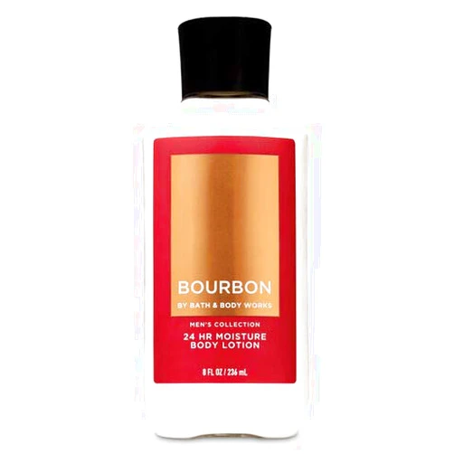 Bath and Body Works Bath & Body Works, Signature Collection Body Lotion Bourbon For Men, 8 Ounce