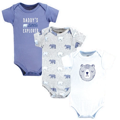 Luvable Friends Hudson Baby Baby Cotton Bodysuits