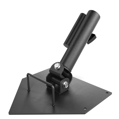 Synergee Landmine T-Bar Row Platform. 12.5 lb Exercise Platform with Sleeves for 2” & 1” Barbells and Battle Rope Anchor. Pivot Point for T Bar Attachment.