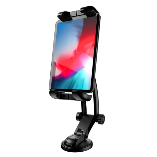 Bracketron HD (Heavy-Duty) Tablet Dock Portable Dash & Window Clamp Mount - BX1-588-2, Dash+Window