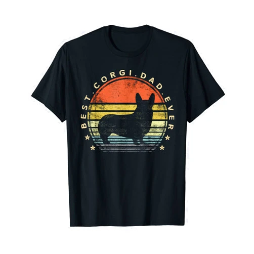 Best Corgi Dad Ever Father's Day Gifts Best Corgi Dad Ever Daddy Gifts Dog Lover Owner T-Shirt