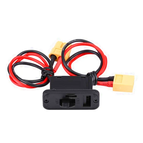 Dilwe RC Airplane Switch, Heavy Duty Large Current RC Airplane Model Switch Battery On/Off Connector Deformation Model