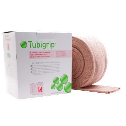 Tubigrip Size F Tubular Bandage 10M Box Beige (4x32.81')