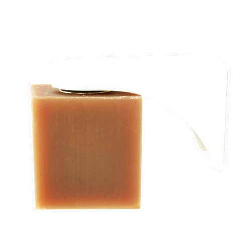 PROFESSOR EDWARD J FUZZWORTHY'S Professor Fuzzworthy Air Dry Magnetic Soap Holder White in-Shower Storage for Soaps & Beard Shampoo Bars - No More Soggy Soaps - Soap Dish Dispenser Bath Kitchen & Shower